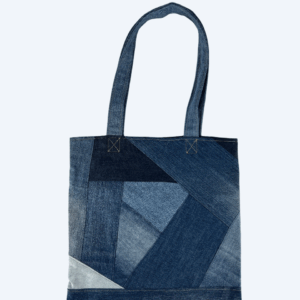 'linnen' tas van jeans