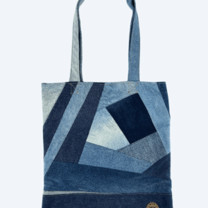 'linnen' tas van jeans