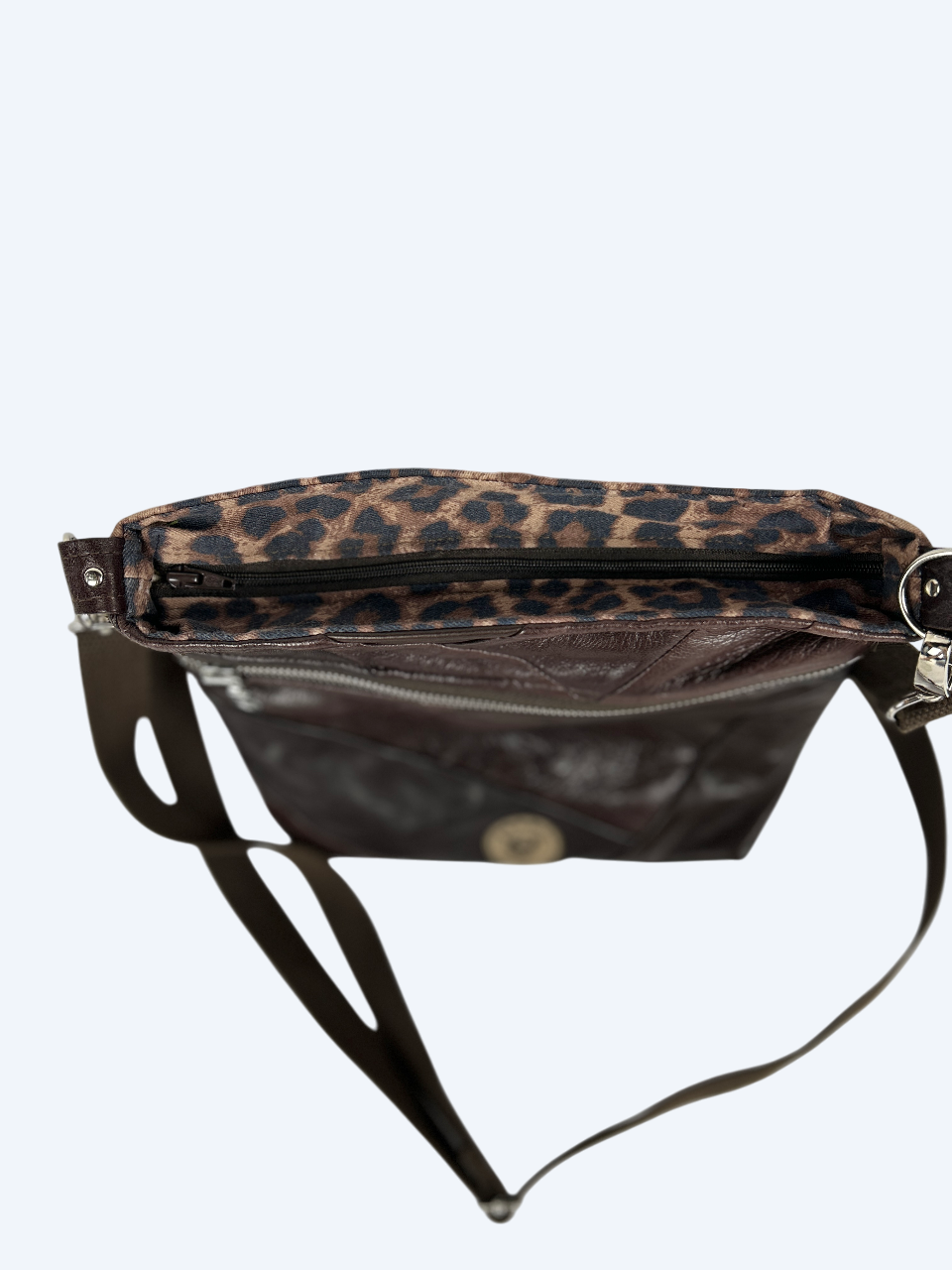 leren schoudertas - Afbeelding 6