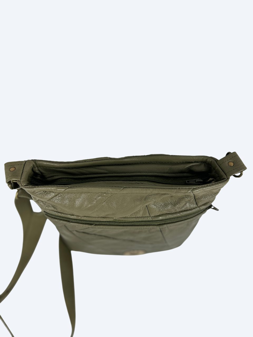 Leren schoudertas - Afbeelding 2