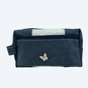 toilettas met borduursel